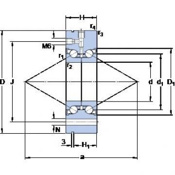 SKF BEAM 050140-2RZ Rolamentos de precisão de Alta confiabilidade