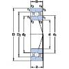 110 mm x 150 mm x 20 mm  SKF 71922 CB/HCP4A Rolamentos de esferas de contacto angulares lubrificados com óleo de ar ecológico #2 small image