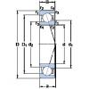 120 mm x 165 mm x 22 mm  SKF 71924 ACE/P4A Rolamentos de precisão de Baixa geração de calor