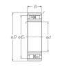 55 mm x 90 mm x 26 mm  NTN NN3011 Rolamentos de precisão de Alta capacidade de carga