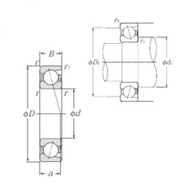 17 mm x 40 mm x 12 mm  NTN 7203C Rolamentos de precisão de Alta confiabilidade #1 image