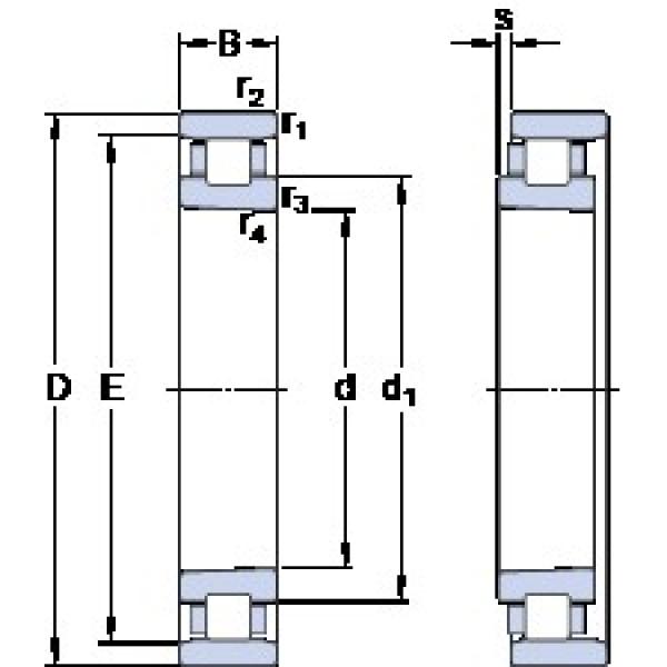 65 mm x 100 mm x 18 mm  SKF N 1013 KTN/SP Rolamentos de precisão de Alta capacidade de carga #2 image