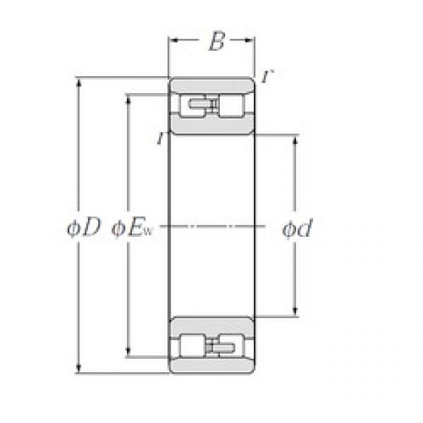 55 mm x 90 mm x 26 mm  NTN NN3011 Rolamentos de precisão de Alta capacidade de carga #2 image