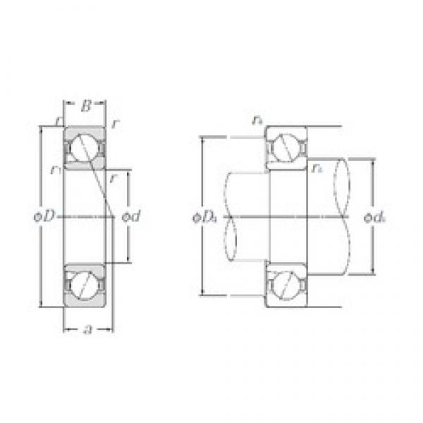 40 mm x 80 mm x 18 mm  NTN BNT208 Rolamentos de precisão de Alta confiabilidade #1 image