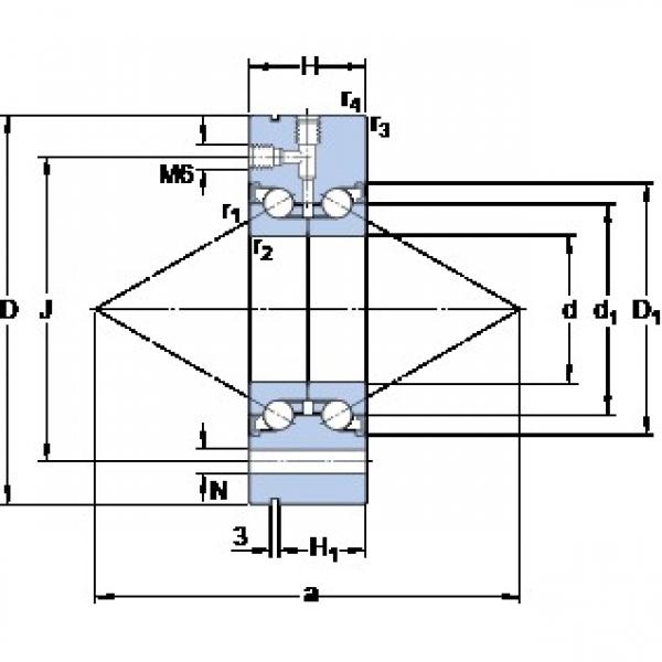 SKF BEAM 050140-2RZ Rolamentos de precisão de Alta confiabilidade #1 image