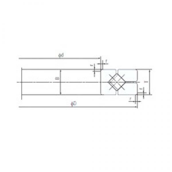 200 mm x 285 mm x 30 mm  NACHI 200XRGV028 Rolamentos de esferas de impulso angular para parafusos #1 image